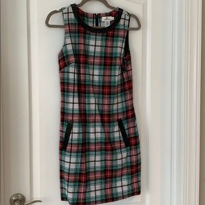 Holiday plaid dress